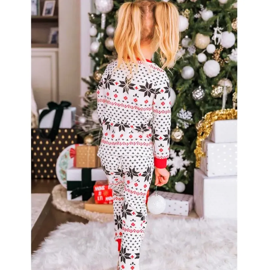 Christmas Elements Printed Family hot Set