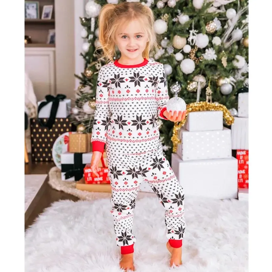 Christmas Elements Printed Family hot Set