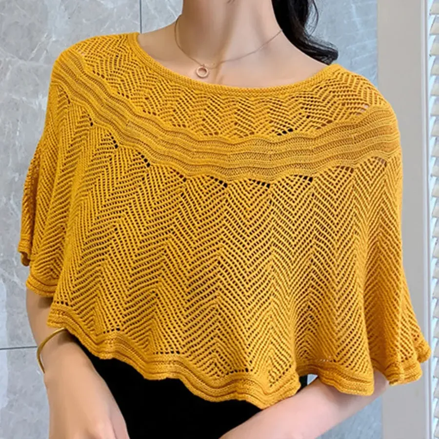 Knitted Sun-proof Shawl