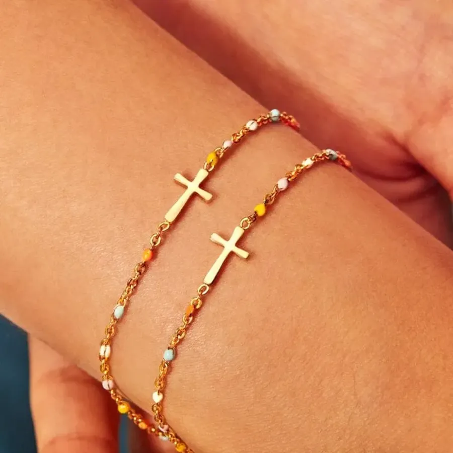 Trendy Cross Bracelet