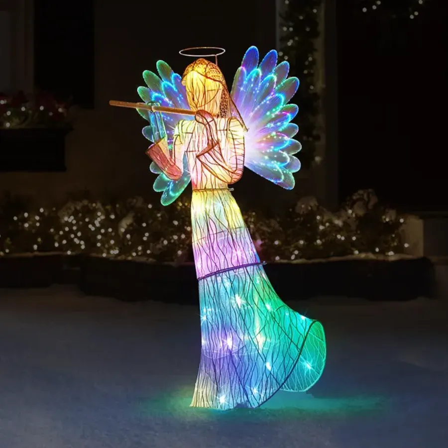 The Animated Fiber Optic Angel