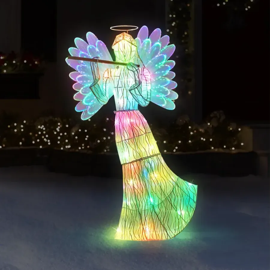 The Animated Fiber Optic Angel