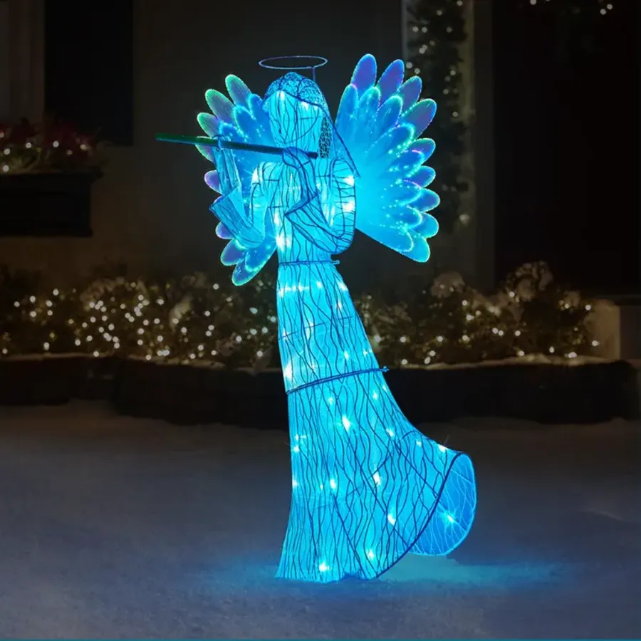 The Animated Fiber Optic Angel