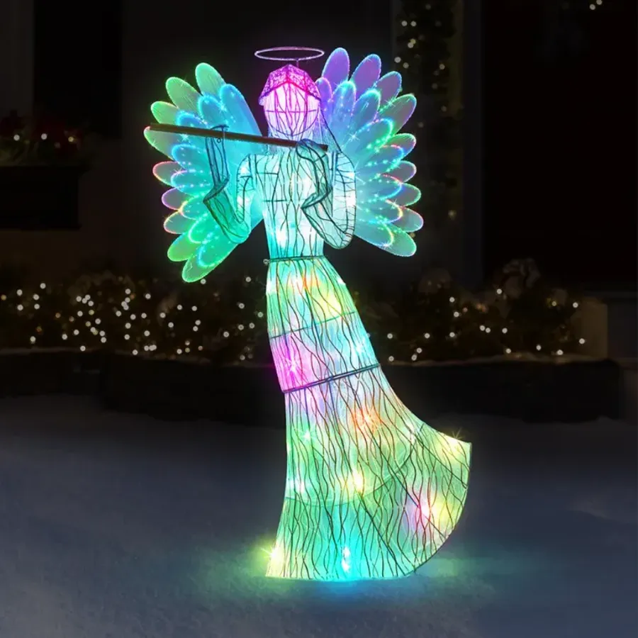 The Animated Fiber Optic Angel