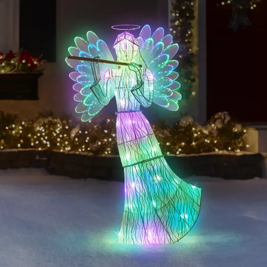 The Animated Fiber Optic Angel