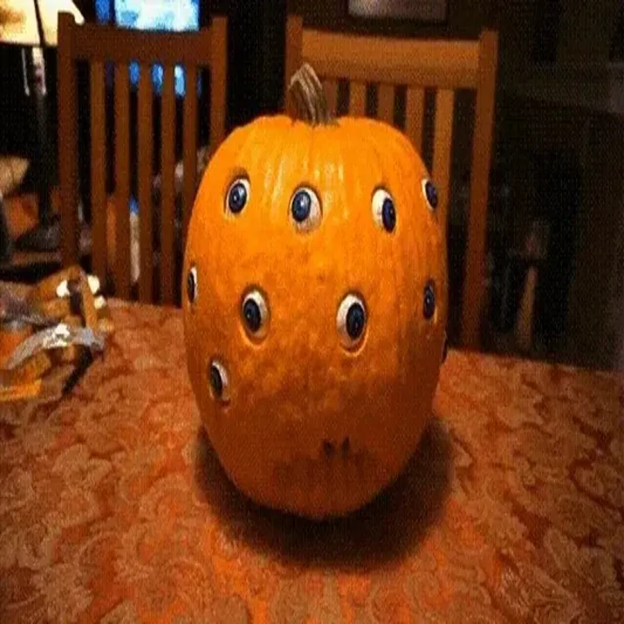 Scary Halloween Pumpkin