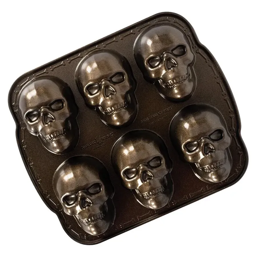 3D Skull Mold - Aluminum Baking Pan