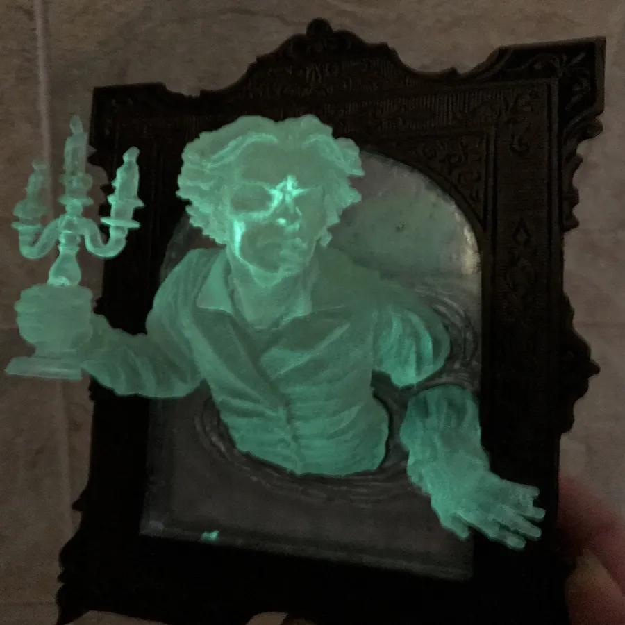 Spooky Wall Sculptures Ofvictorian Ghosts Emergingfrom A Mirror