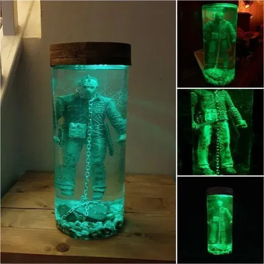 Halloween Horror Movie Character 3D Water Light Model