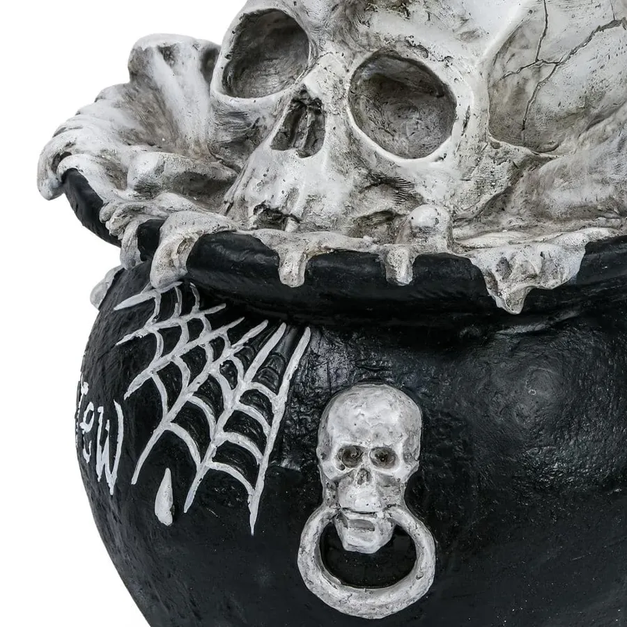 Stacked Skulls Cauldron