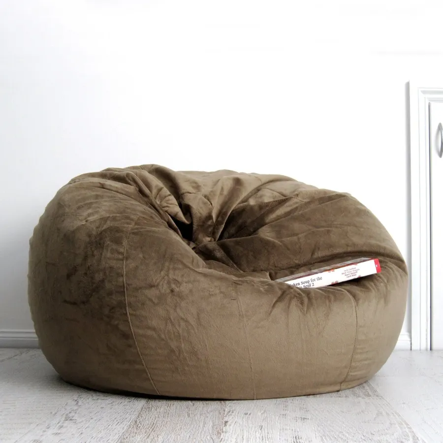 Fur Bean Bag - Coffee