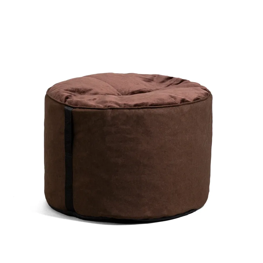 Bean Bag Chair - Dark Cocoa Plush