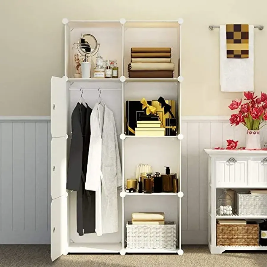 Portable Wardrobe Closets 14