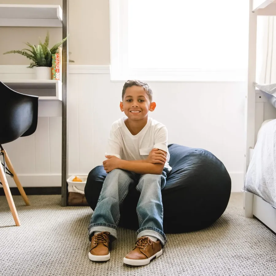 Constellation Storage Toy Bag Chair - Space Blue