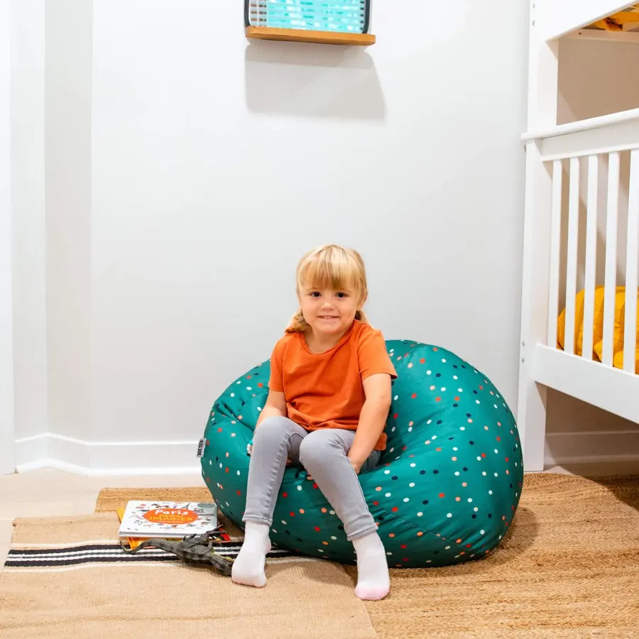 Constellation Storage Toy Bag Chair - Space Blue