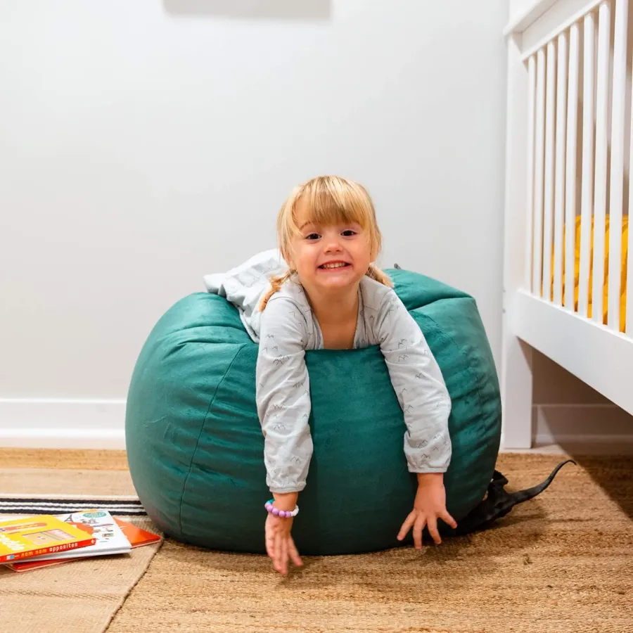 Constellation Storage Toy Bag Chair - Space Blue