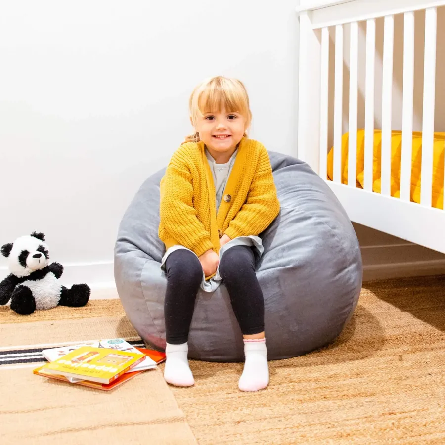 Constellation Storage Toy Bag Chair - Space Blue