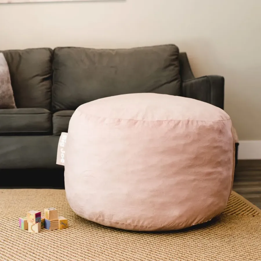 Small Bean Bag Chair - Plush Kids - Safety Zipper