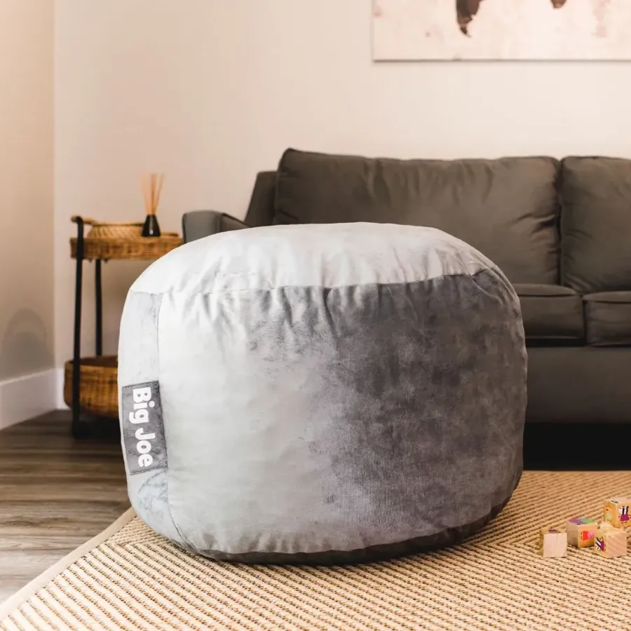 Small Bean Bag Chair - Plush Kids - Safety Zipper