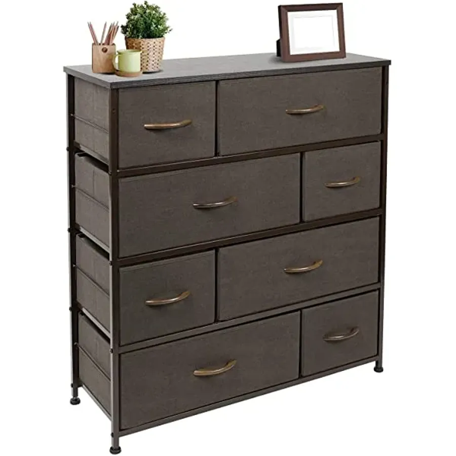 Dresser with 8 Drawers - Furniture Storage Chest