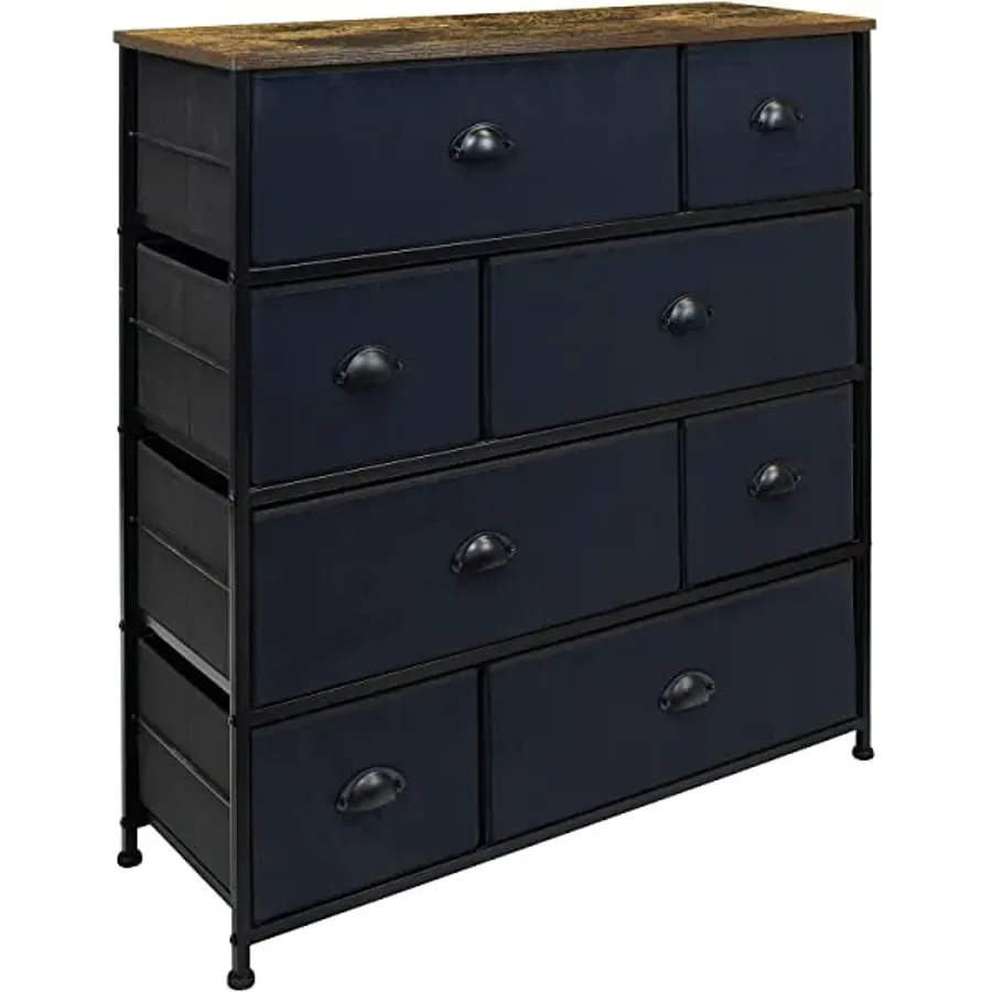 Dresser with 8 Drawers - Furniture Storage Chest