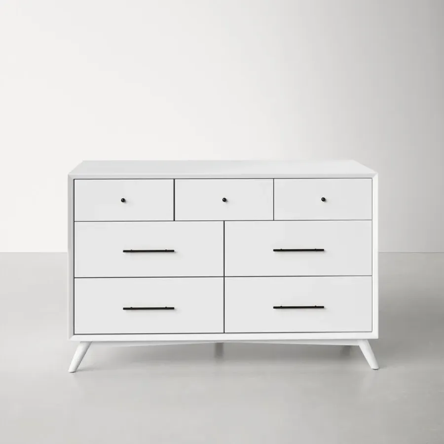 7 Drawer 56” W Dresser