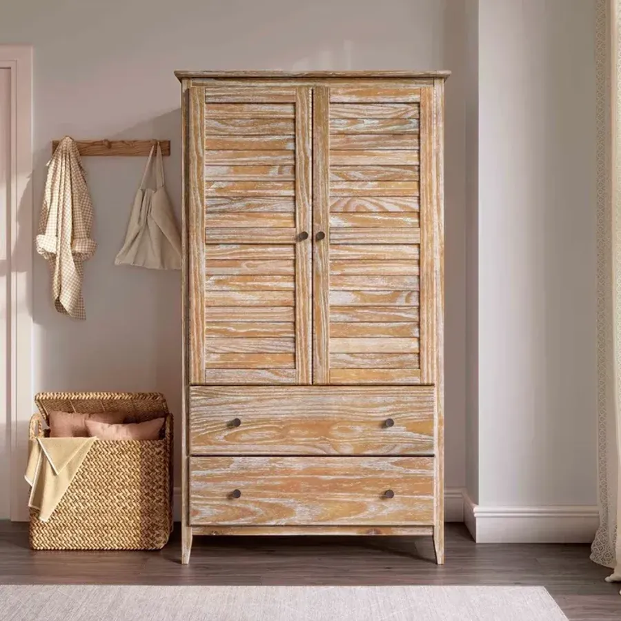 Greenport Solid Wood Armoire