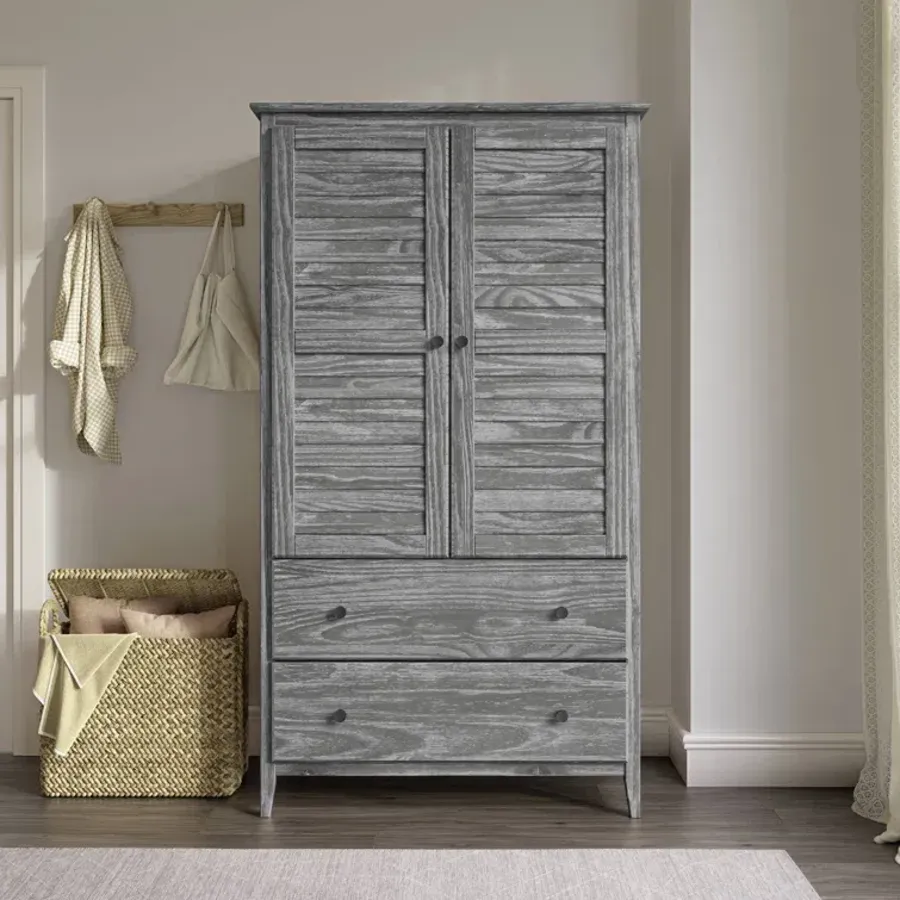 Greenport Solid Wood Armoire