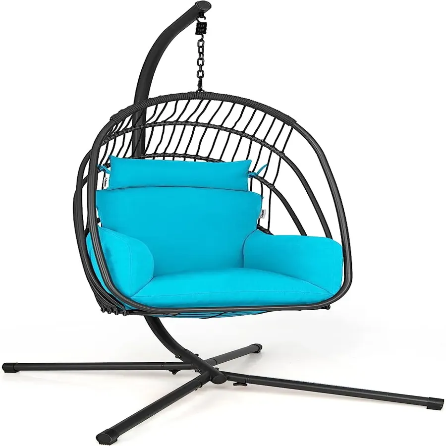 Egg Chair Hammock Stand - Hanging Swing with Stand