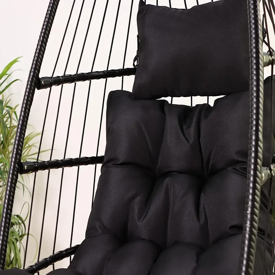 Outdoor Patio Hanging Chair - Hammock Swing Egg Chair