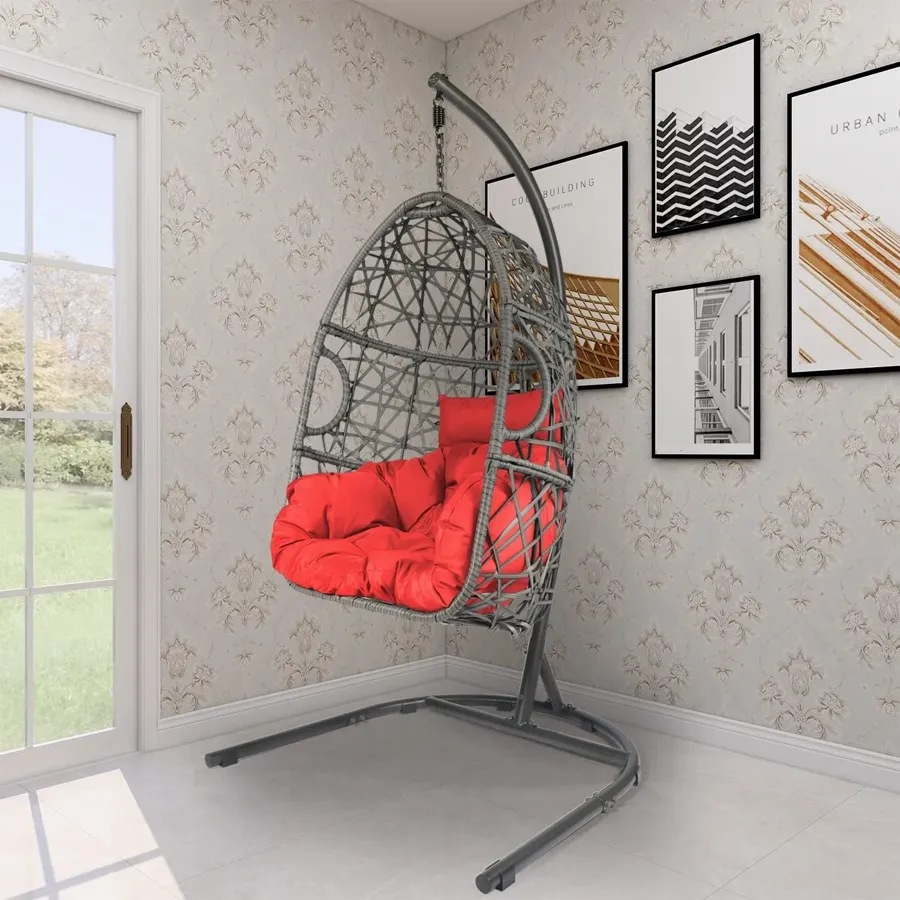 Swing Egg Chair - Rattan Hanging Chair