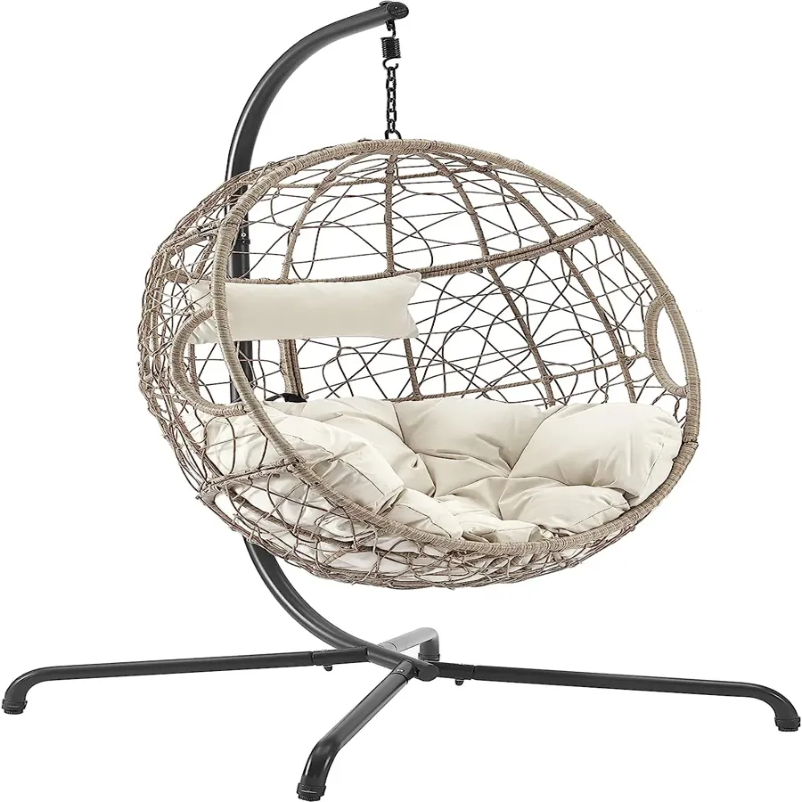 Outdoor Wicker Hanging Chair Indoor Swing | Egg Chair