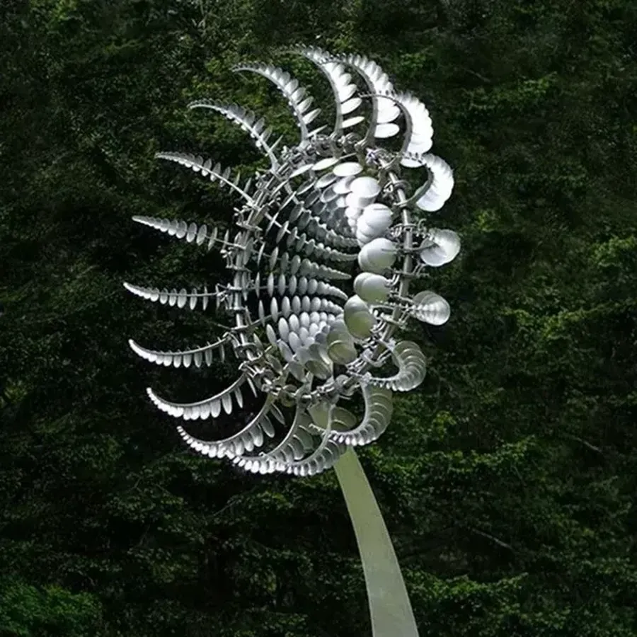 Unique And Magical Metal Windmill Outdoor Wind Spinners