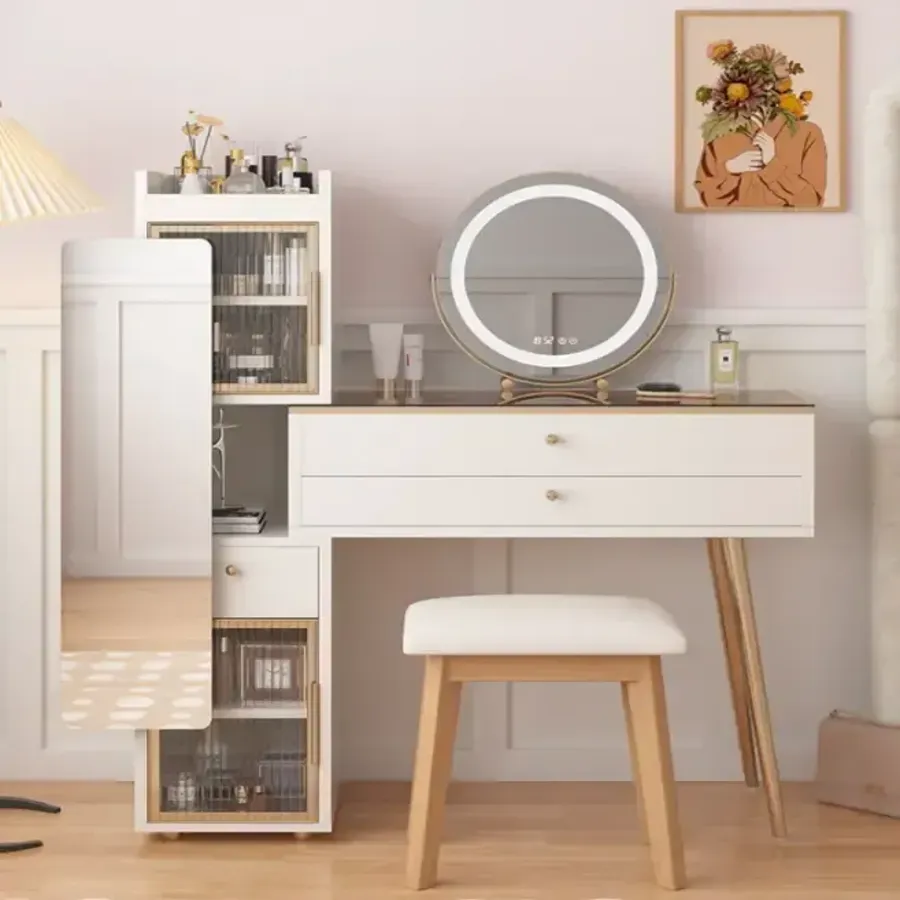 All-in-one Multifunction Modern Dressing Table