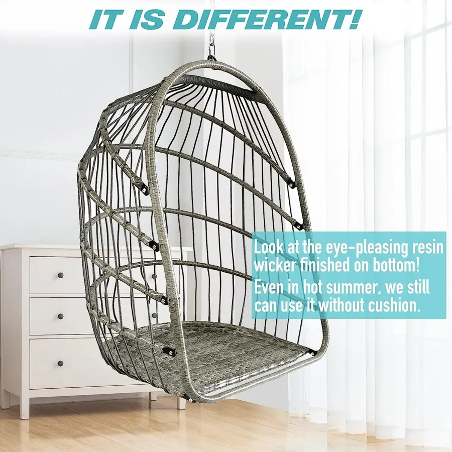 Egg Chair | Wicker Rattan Hanging Chair Swing Chair