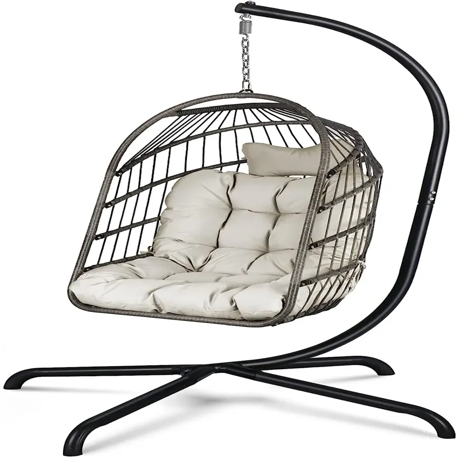 Egg Chair | Wicker Rattan Hanging Chair Swing Chair