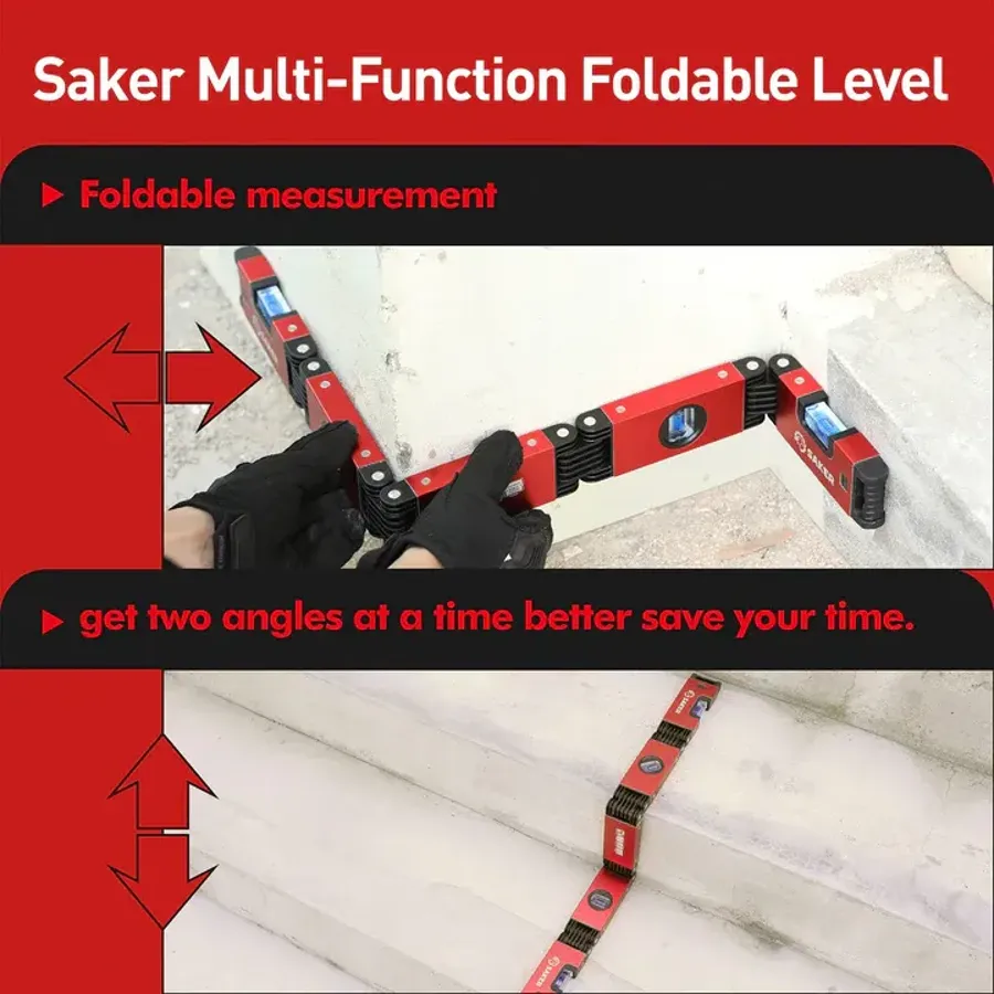 Multi-Function Foldable Level