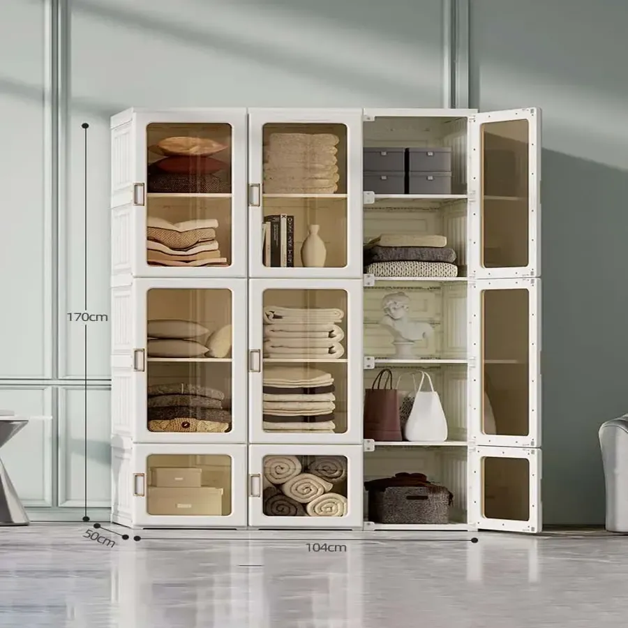 Foldable Modern Wardrobe Cabinets