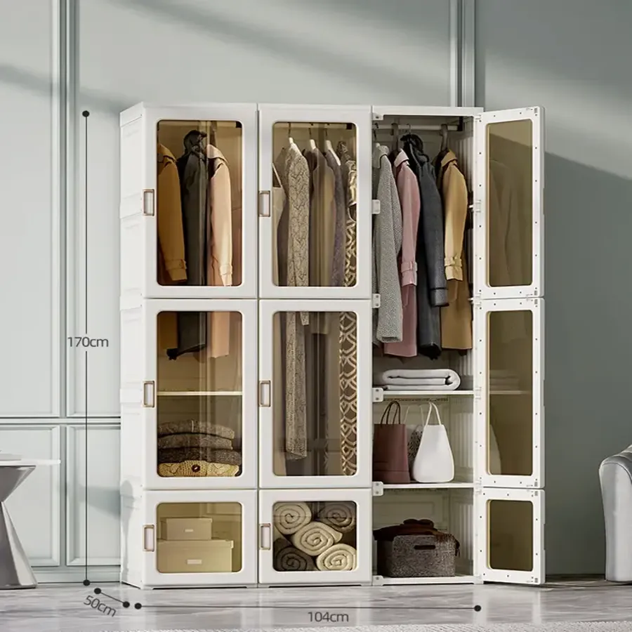 Foldable Modern Wardrobe Cabinets