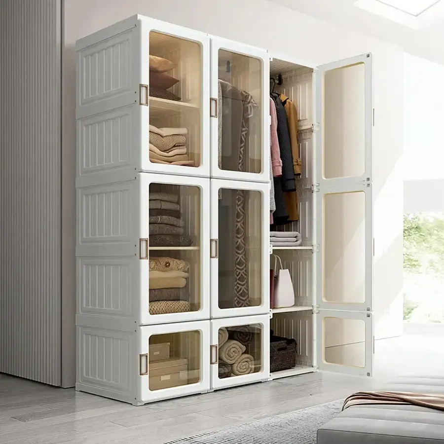 Foldable Modern Wardrobe Cabinets