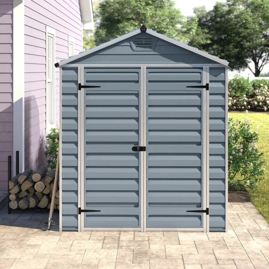 SkyLight 6 Ft. W x 7.5 Ft. D Polycarbonate Storage Shed