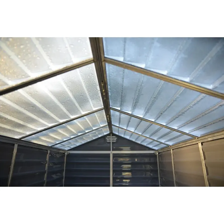 SkyLight 6 Ft. W x 7.5 Ft. D Polycarbonate Storage Shed