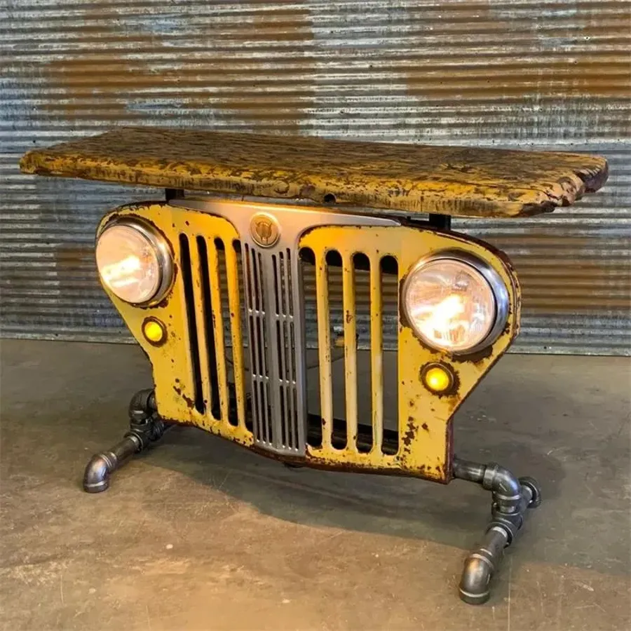 Steampunk Industrial | Table Sofa Hallway