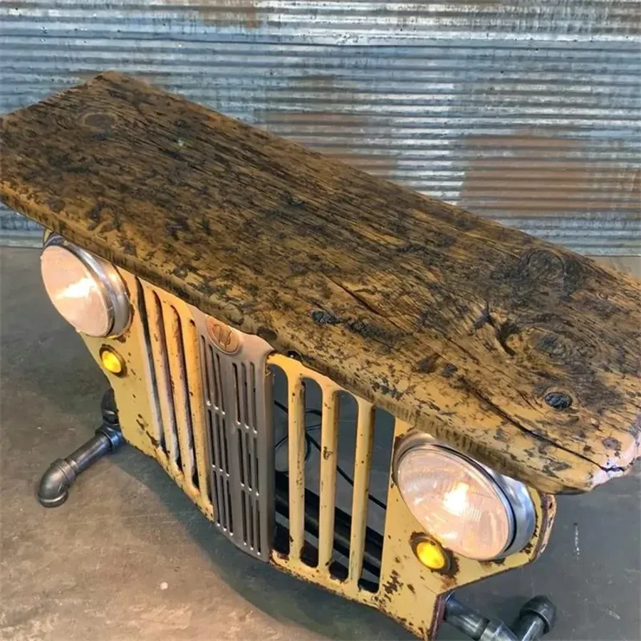 Steampunk Industrial | Table Sofa Hallway