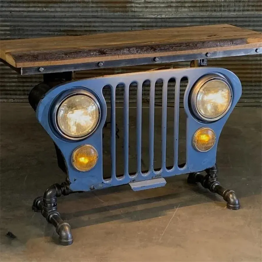 Steampunk Industrial | Table Sofa Hallway