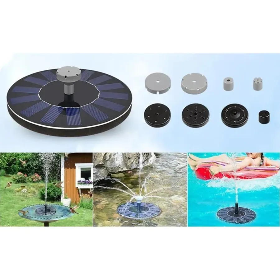 Solar Power Bird Water Fountain