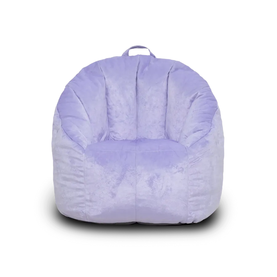 Fur Bean Bag - Purple