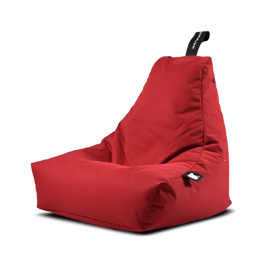 Mini Outdoor Bean Bag in Red