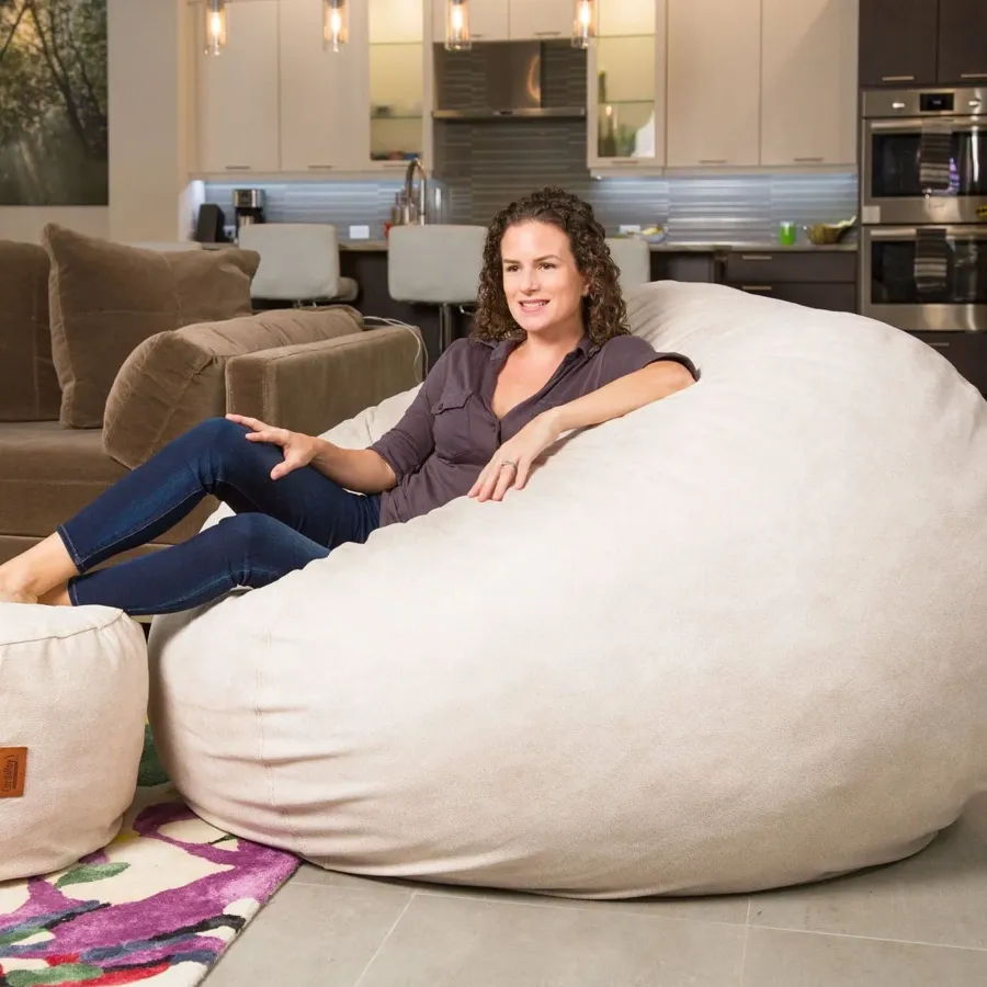 Bean Bag - King -  Faux Leather