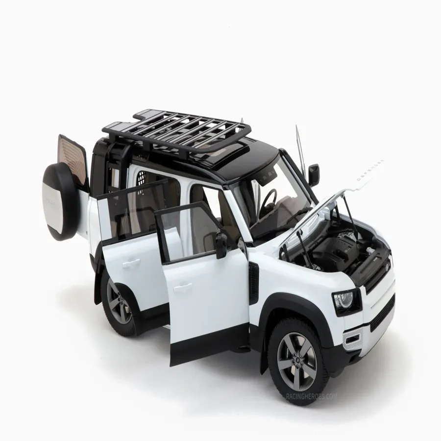 Land Rover Defender 110 2020 Fuji White 1:18